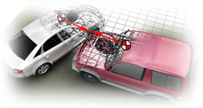 Vehicle collision diagram